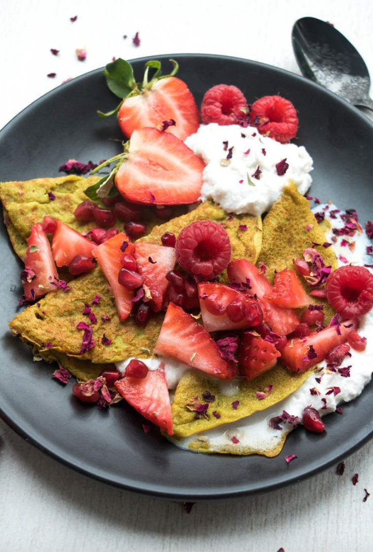 GESALZENE KARAMELL-PROTEIN-CRÊPES